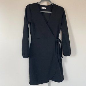 Madewell Long-Sleeve Side-Tie Dress